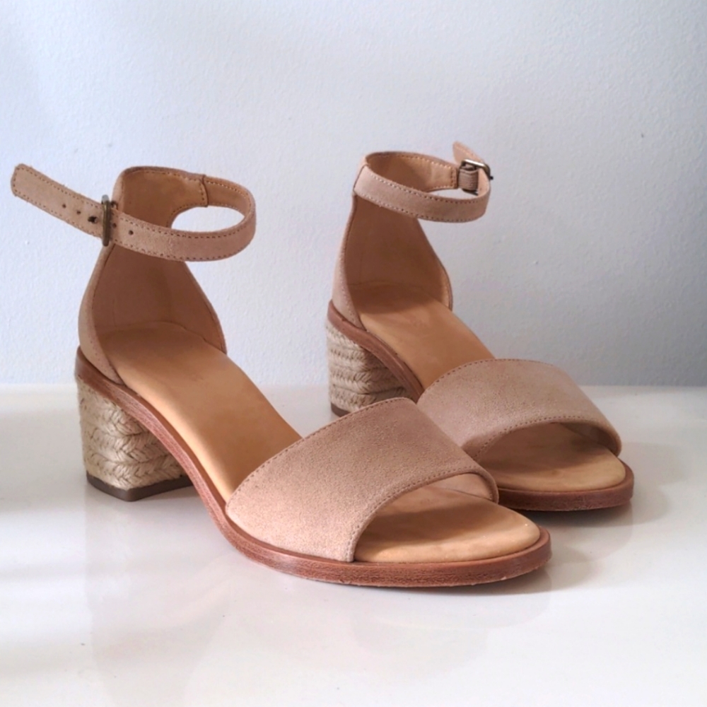 Last day to buy! Soludos Capri Mid Heel in Sand